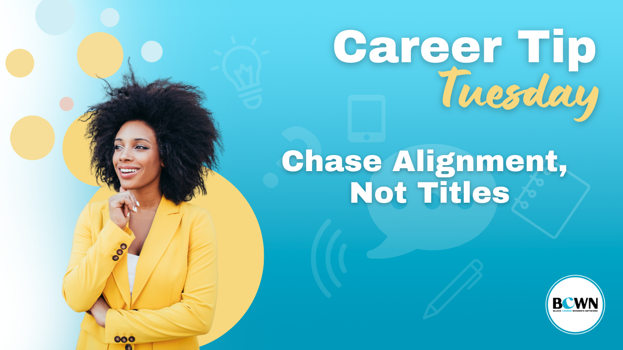 Chase Alignment, Not Titles